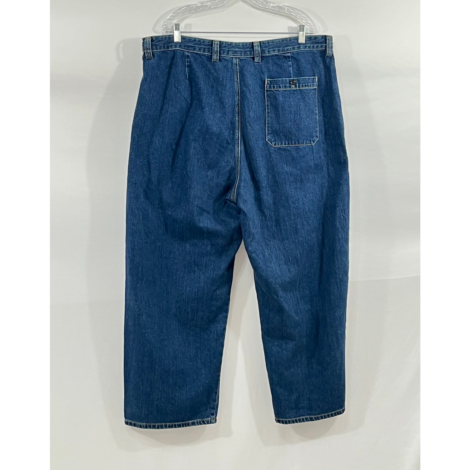 Ozma Sz 1x Blue Denim Field Pant Jeans Cotton Tencel — image 7 of 8